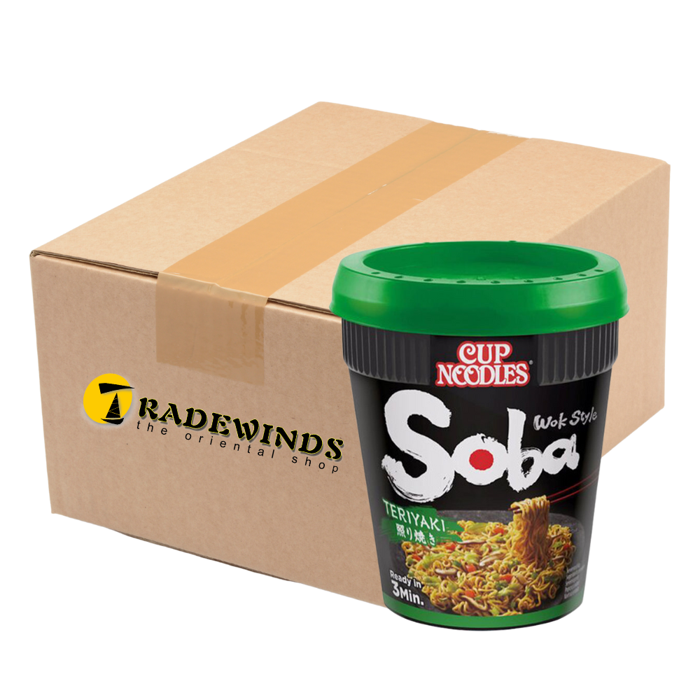 Nissin Soba Teriyaki Pot Noodle - 8 Pots