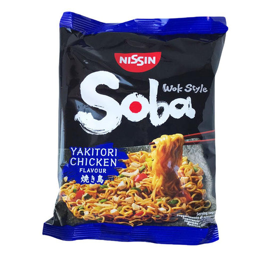 Nissin Soba Yakitori Chicken Instant Noodle - 9x110g