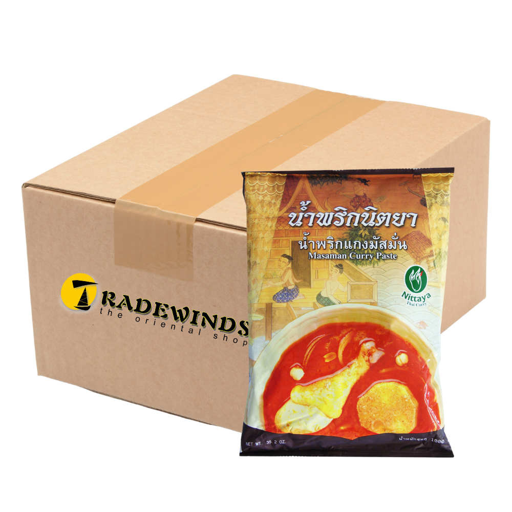 Nittaya Masaman Thai Curry Paste - 10 x 1kg