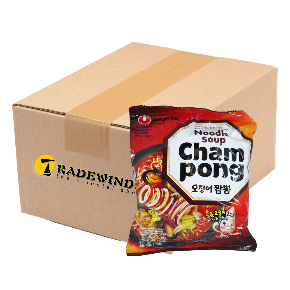 Nong Shim Champong Ramyun - 20 Packets