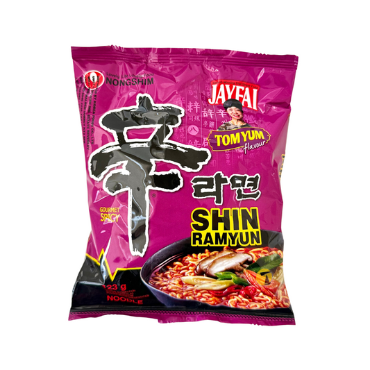 Nong Shim Shin Ramyun TOM YUM Flavour Noodles - 20x123g