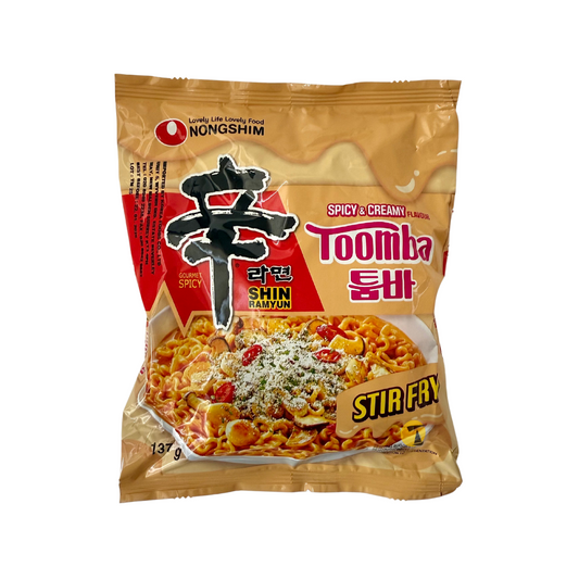 Nong Shim TOOMBA Spicy & Creamy Flavour Stir Fry Noodles - 20x137g