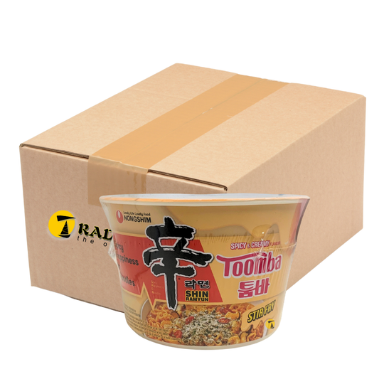Nong Shim Big Bowl Toomba Stir Fry Noodles - 12x113g