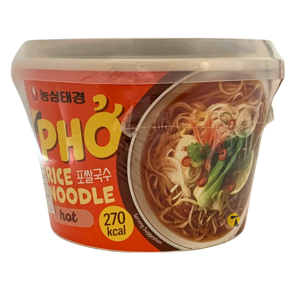 Nong Shim Pho Rice Noodle Bowl - Hot - 6x78.6g