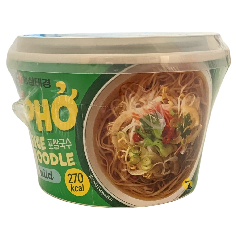 Nong Shim Pho Rice Noodle Bowl - Mild - 6x77.1g
