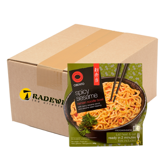 Obento Spicy Sesame Ramen Noodle Bowl - 24x240g