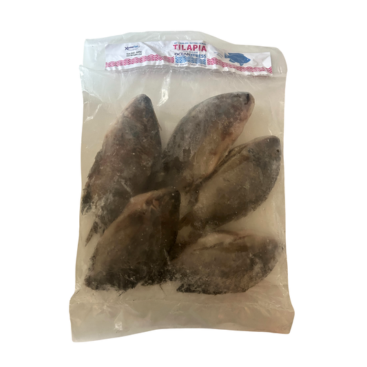 OceanExpress Tilapia Whole Gutted & Scaled IQF (500/800g) - 2x2.5kg