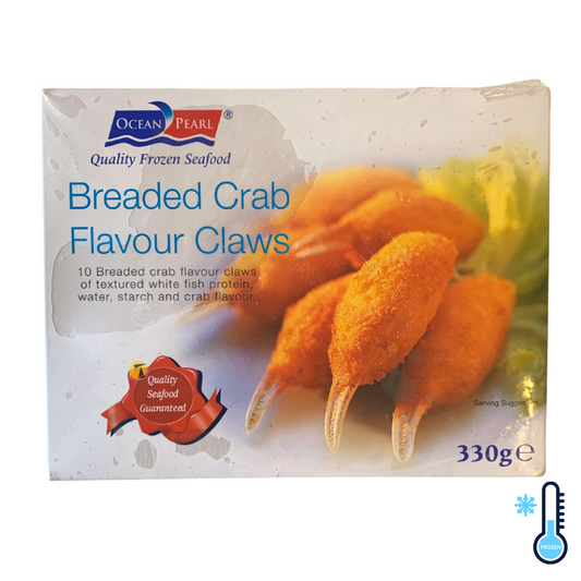 Ocean Pearl Breaded Crab Flavour Claws - 10x330g [FROZEN]