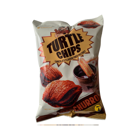 Orion Turtle Chips Choco Churros Flavour - 12x160g