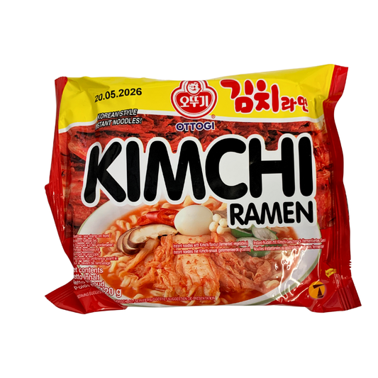 Ottogi Kimchi Ramen Instant Noodles - 8x(5x120g)