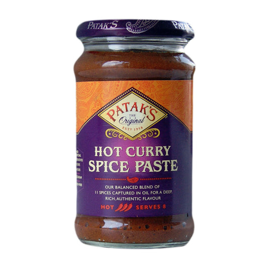Patak's Hot Curry Paste - 6x283g