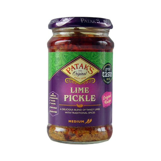 Patak's Lime Pickle (Medium) - 6x283g