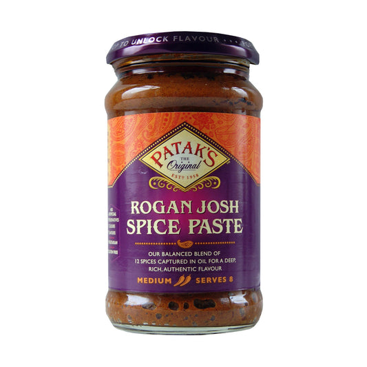 Patak's Rogan Josh Spice Paste (Medium) - 6x283g