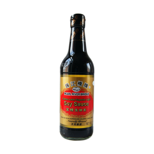 PRB Golden Label Light Soy Sauce - 12x500ml