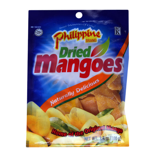Philippine Brand Dried Mango Slices - 25x100g