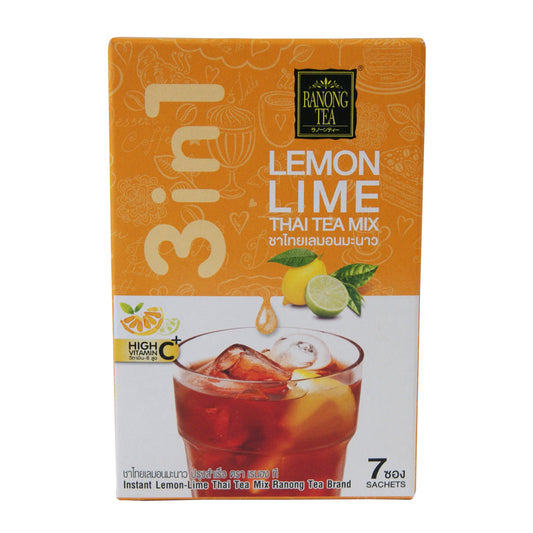 Ranong Tea Lemon Lime Thai Tea Mix - 24x(7x25g)