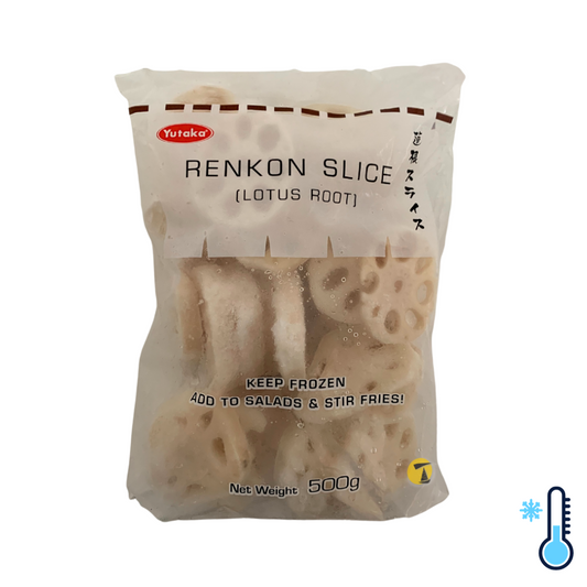 Renkon Slice (Lotus Root) - 500g [FROZEN]