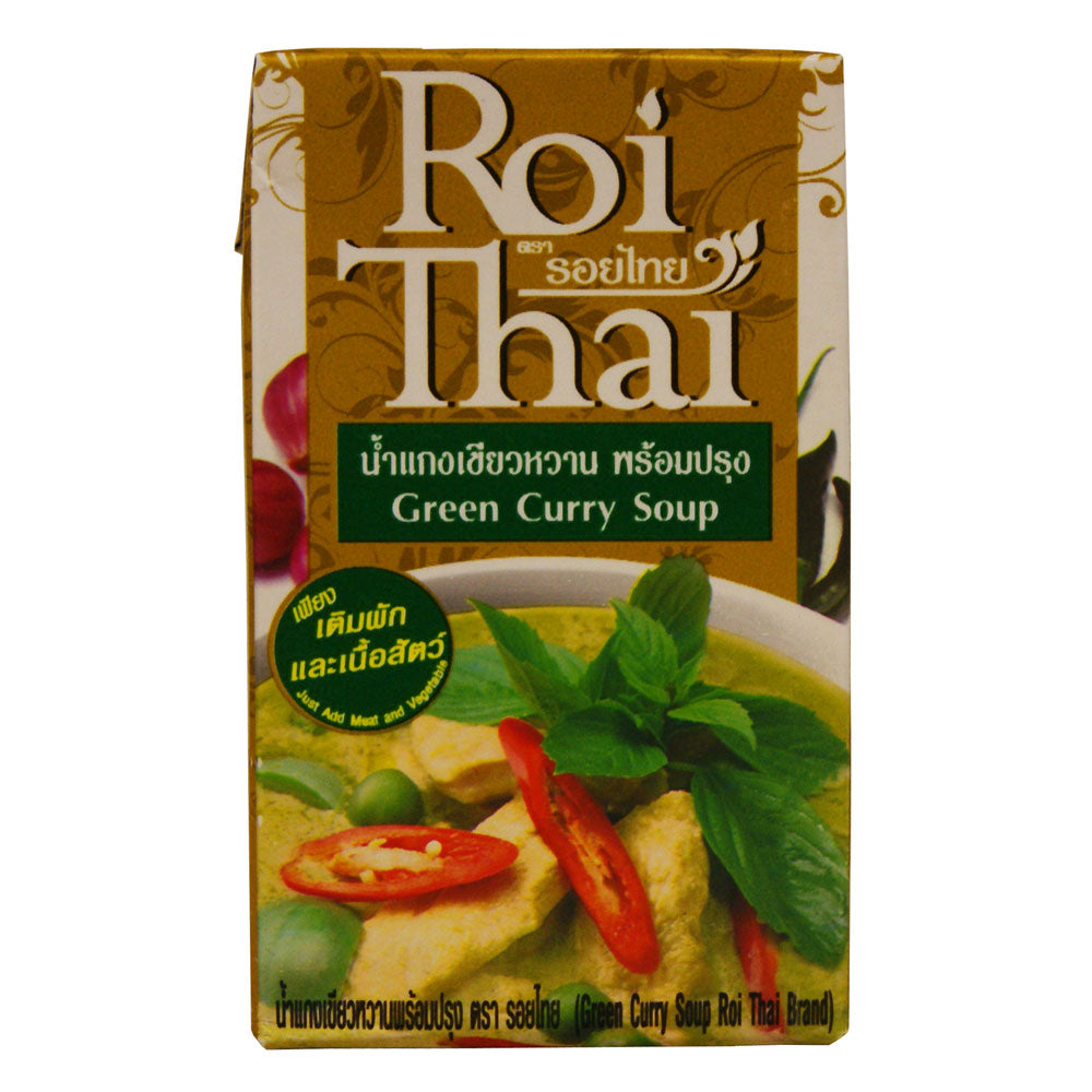Roi Thai Green Curry Soup - 12x250ml