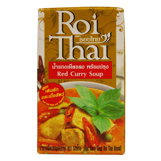 Roi Thai Red Curry Soup - 12x250ml