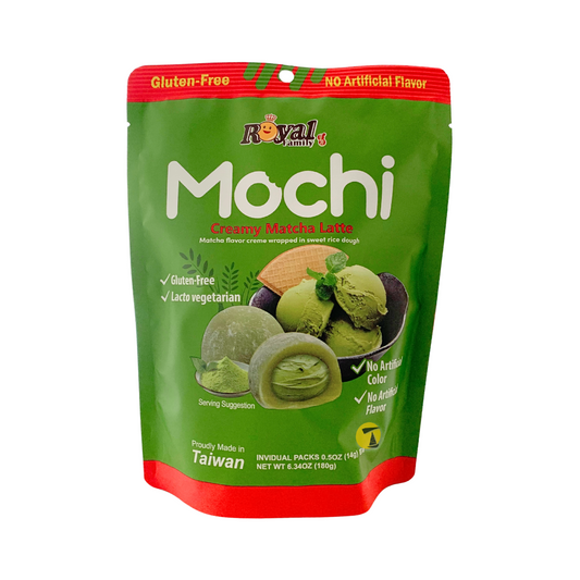 Royal Family Creamy Matcha Latte Mochi - 12x180g