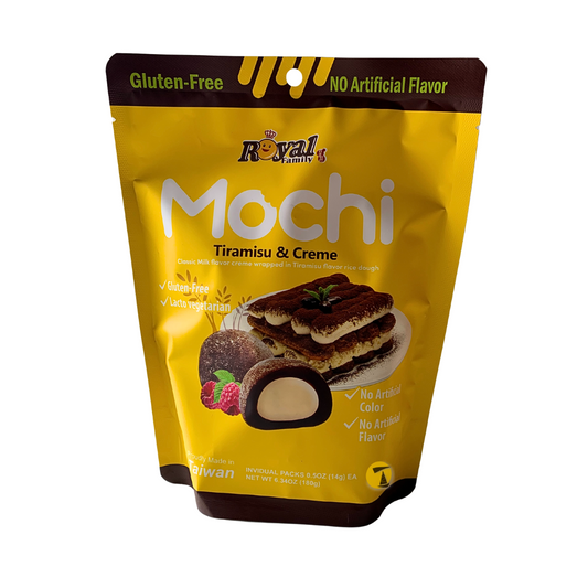 Royal Family Tiramisu & Creme Mochi - 12x180g