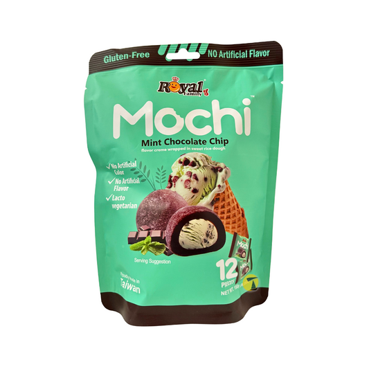 Royal Family Mint Chocolate Chip Mochi - 12x180g