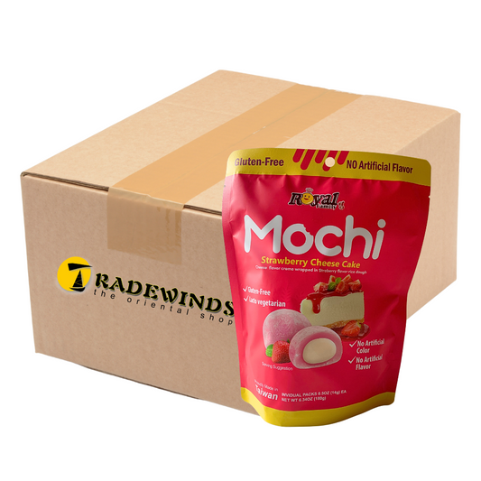 Royal Family Strawberry Cheese Cake Mochi - 12x180g
