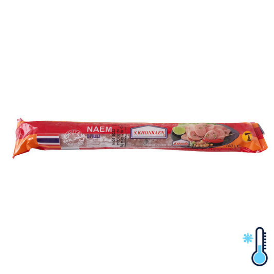 S.Khonkaen Thai Fermented Sausage - 12x180g [FROZEN]