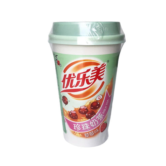 ST U.Loveit Instant Tea Drink with Tapioca Pearl - Strawberry Flavour - 30x70g
