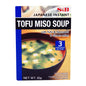 S&B Instant Tofu Miso Soup - 24x(3 x 10g)