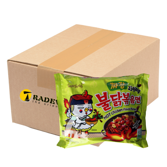 Samyang Jjajang Buldak Fire Fried Chicken Spicy Noodle Ramen - 40 x 140g