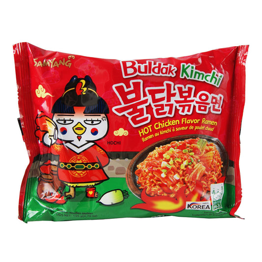Samyang Hot Chicken Ramen Kimchi Flavour - 8x(5x135g) - BB: 15/08/2025
