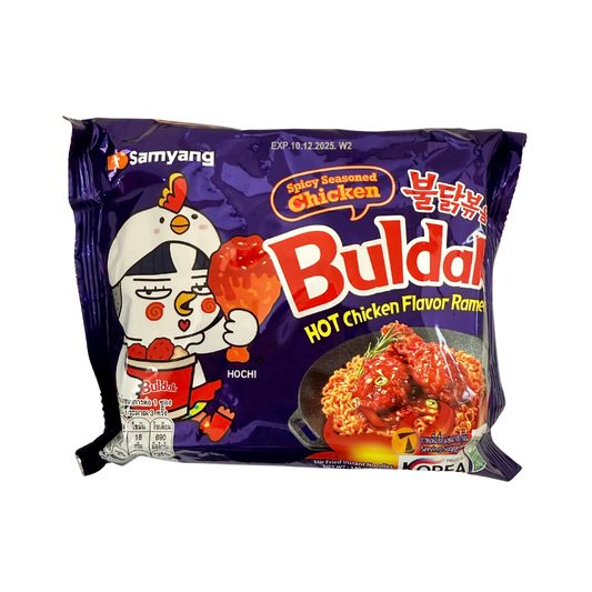 Samyang Spicy Seasoned Hot Chicken Flavour Ramen - 40x140g