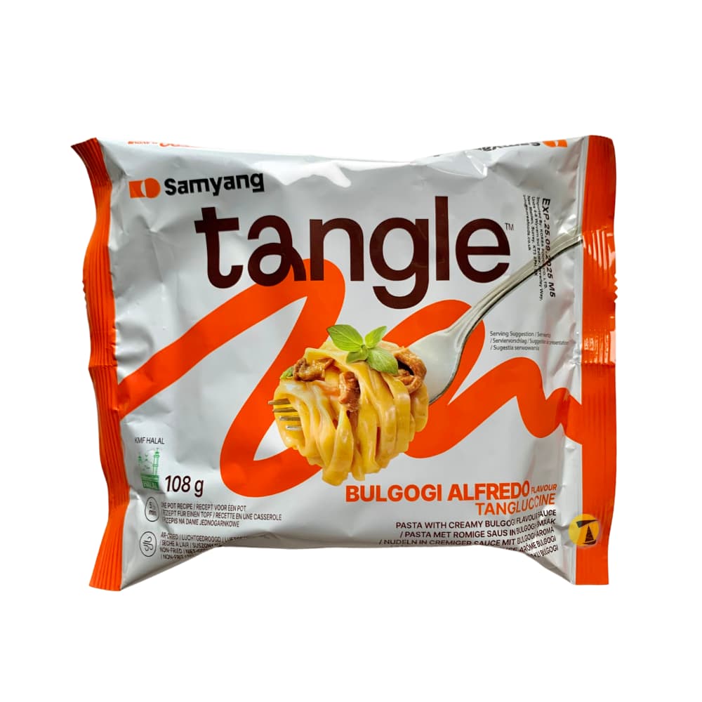 Samyang Tangle Bulgogi Alfredo Tangluccine Pasta - 32x108g