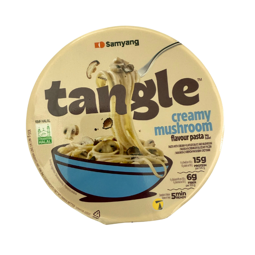 Samyang Tangle Creamy Mushroom Flavour Pasta Big Bowl - 6x105g ...