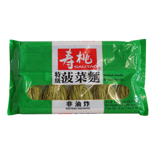 Sau Tao Spinach Noodles - 24x454g