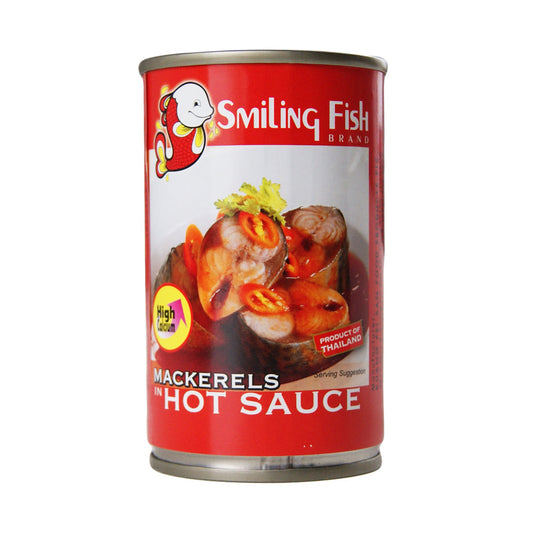 Smiling Fish Mackerels in Hot Sauce - 24x155g