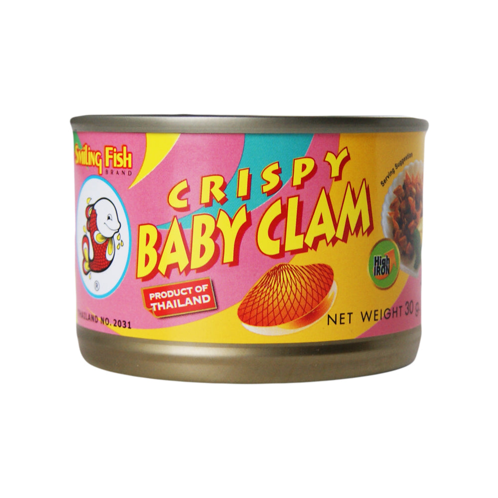 Smiling Fish Crispy Baby Clam - 24x30g