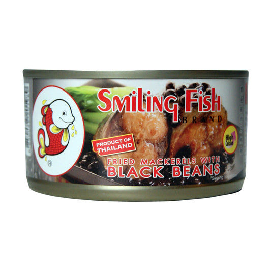 Smiling Fish Fried Mackerels with Black Beans - 24x120g