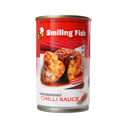 Smiling Fish Fried Mackerels in Chilli Sauce - 24x155g
