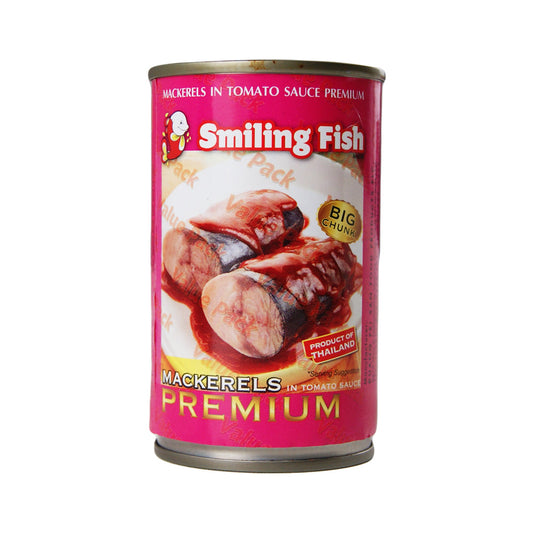 Smiling Fish Mackerels in Tomato Sauce - 24x155g