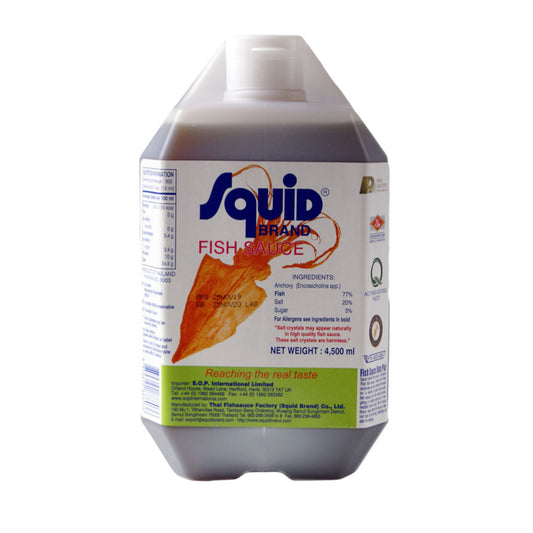 Squid Brand Fish Sauce - 3x4.5L