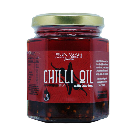 Sun Wah Chilli Oil with Shrimp - 12x180g