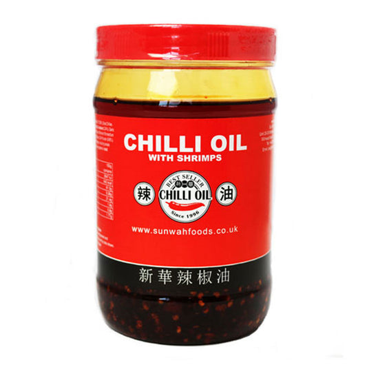 Sun Wah Chilli Oil with Shrimps - 6x650g