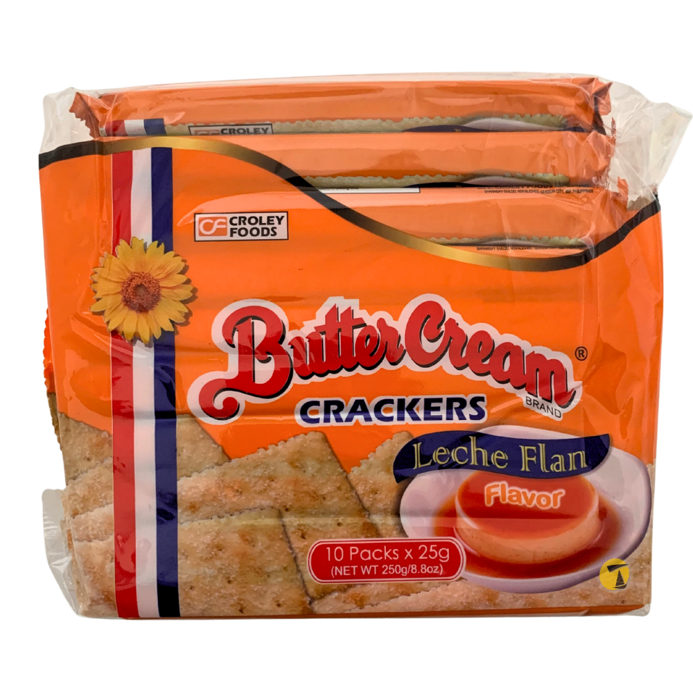 Sunflower Butter Cream Crackers Leche Flan Flavour - 20x250g
