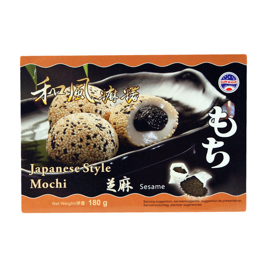 Sunwave Japanese Style Sesame Mochi - 20x180g