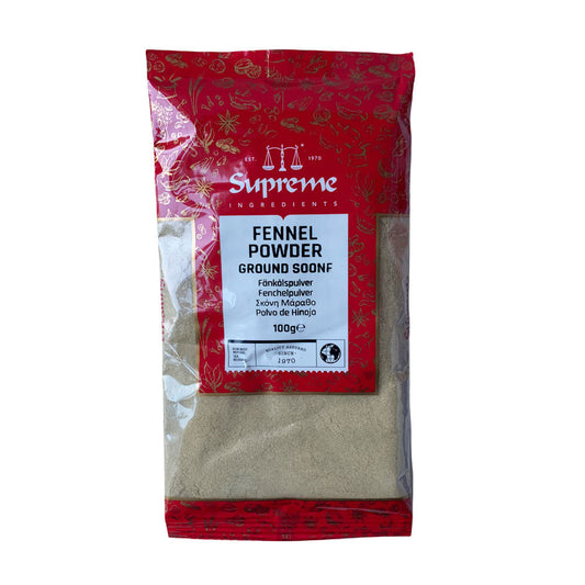 Supreme Fennel Powder - 20x100g
