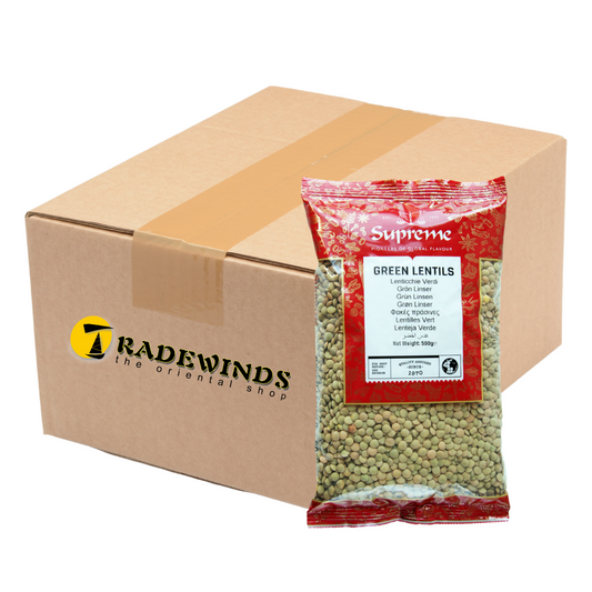 Supreme Green Lentils -18x500g