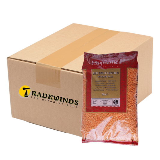 Supreme Red Split Lentils - 6x2kg