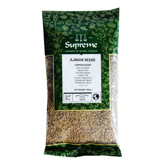 Supreme Ajwain (Carom) Seeds - 20x100g